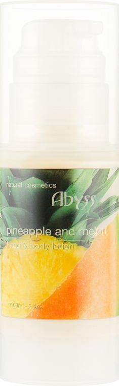 Лосьон для тела - Spa Abyss Pineapple & Melon Body Lotion — фото N1