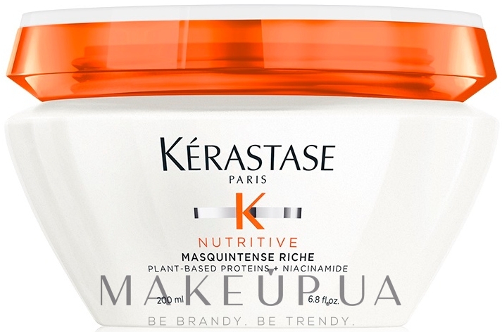 Насыщенная маска глубокого питания для нормальных и толстых очень сухих волос - Kerastase Nutritive Masquintense Riche — фото 200ml NEW