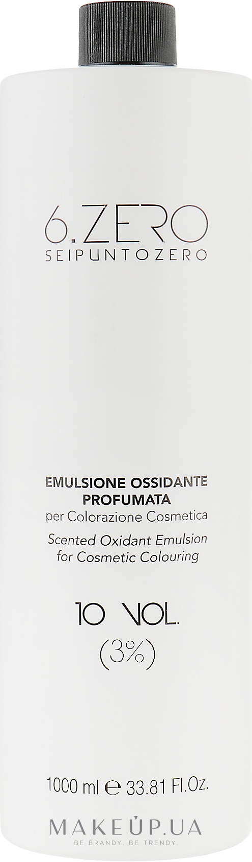 Окислительная эмульсия - Seipuntozero Scented Oxidant Emulsion 10 Volumes 3% — фото 1000ml