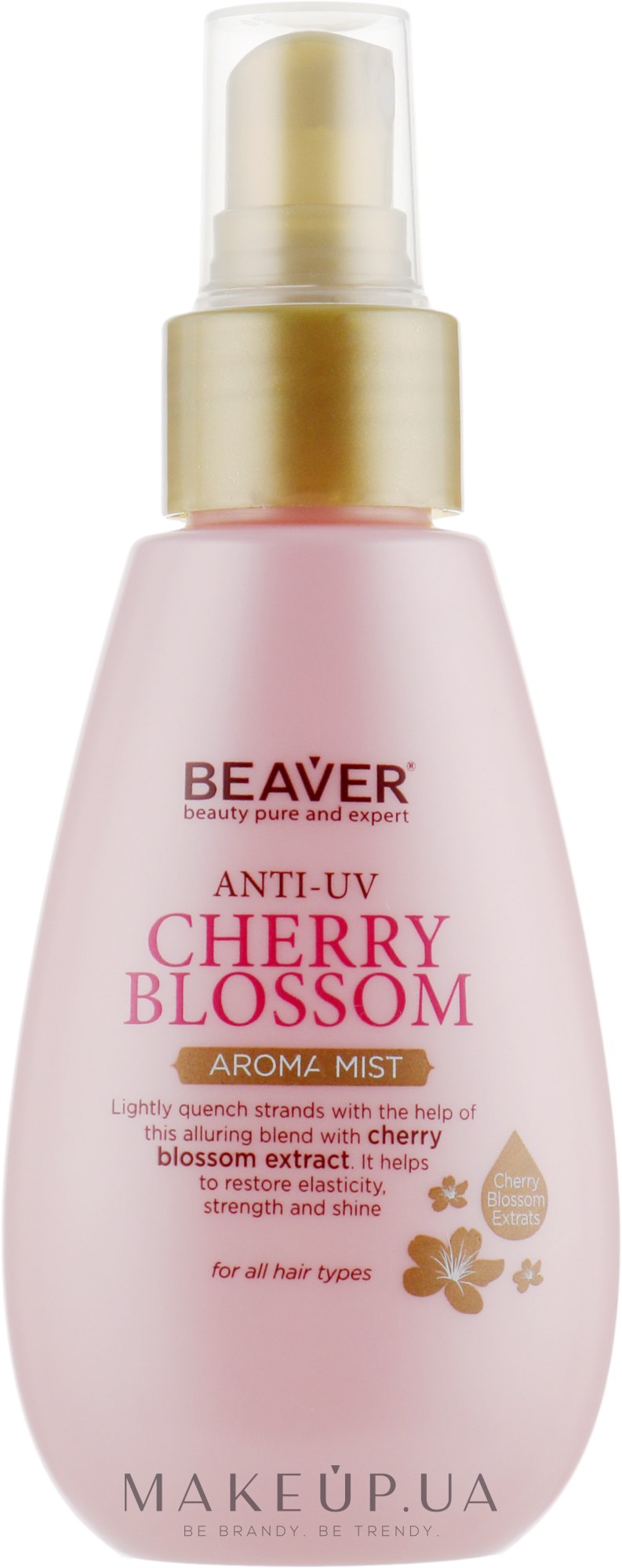 Зміцнювальний спрей для волосся з екстрактом квітів сакури - Beaver Professional Cherry Blossom Anti-UV Aroma Mist Refreshing Spray — фото 100ml