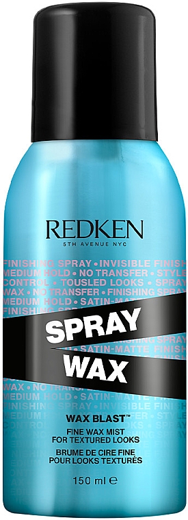 Текстурирующий спрей-воск для завершения укладки волос - Redken Spray Wax