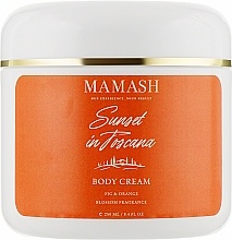 Питательный крем для тела с экзотическими маслами - Mamash Sunset In Toscana Body Cream — фото N1