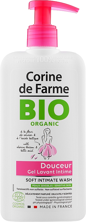 Засіб для інтимної гігієни - Corine De Farme Bio Organic Gel Intime — фото N1
