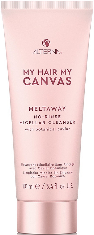 Незмивний міцелярний шампунь з екстрактом рослинної ікри - Alterna My Hair My Canvas Meltaway No-Rinse Micellar Cleanser — фото N1