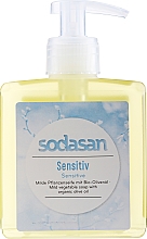 Жидкое мыло "Sensitive" - Sodasan Liquid Sensitive Soap — фото N3