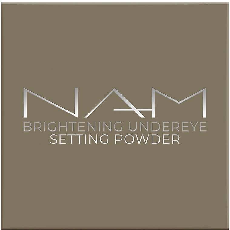 Освітлювальна пудра для фіксації під очима - NAM Brightening Undereye Setting Powder — фото N3