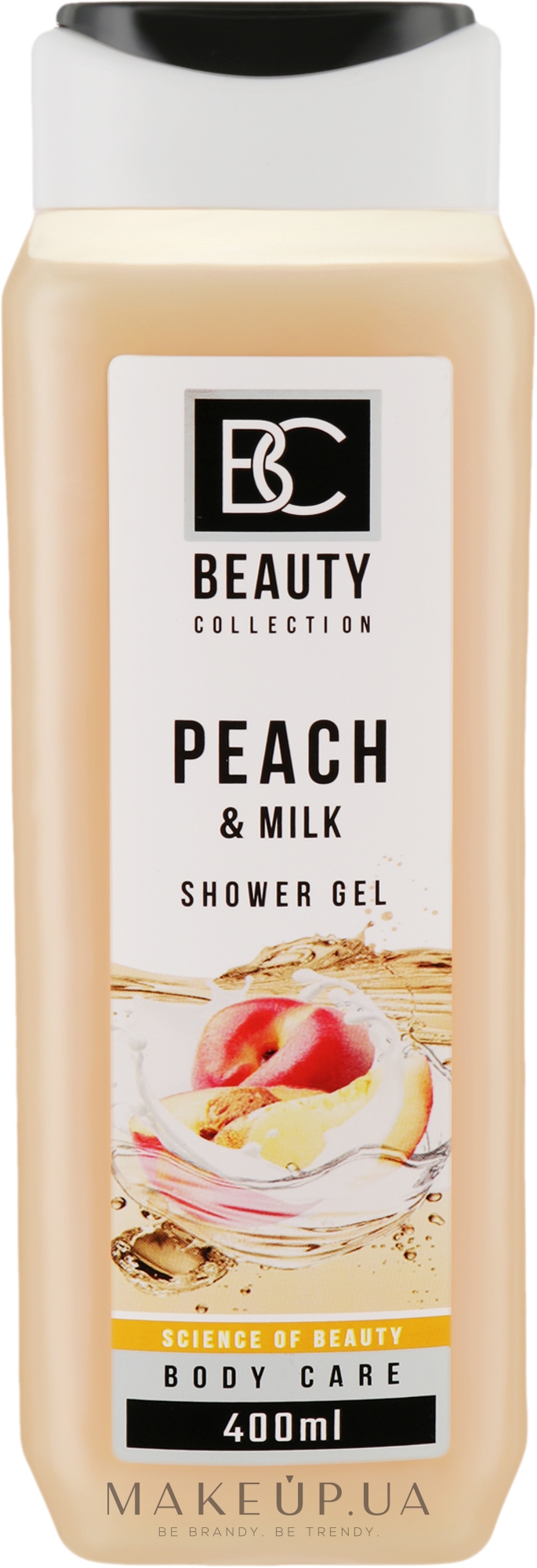 Гель для душа "Персик и молоко" - Beauty Collection Peach & Milk Cream Shower Gel — фото 400ml