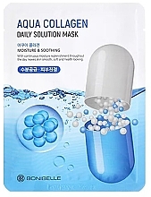 Духи, Парфюмерия, косметика Тканевая маска для лица с коллагеном - Enough Bonibelle Aqua Collagen Daily Solution Mask