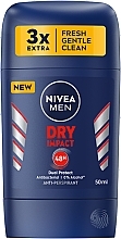 Духи, Парфюмерия, косметика Дезодорант-стик - NIVEA MEN Stick Dry Impact 48H