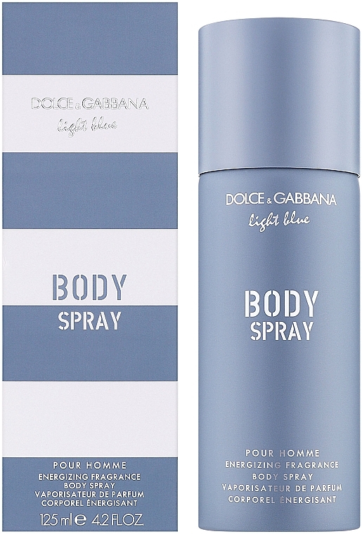 Dolce & Gabbana Light Blue Pour Homme - Парфумований спрей для тіла — фото N2
