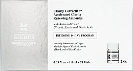 Духи, Парфюмерия, косметика Осветляющие ампулы для лица - Kiehl's Clearly Corrective Accelerated Clarity Renewing Ampoules