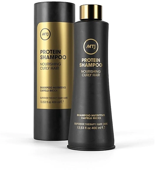 Живильний шампунь для кучерявого волосся - MTJ Cosmetics Protein Shampoo — фото N2