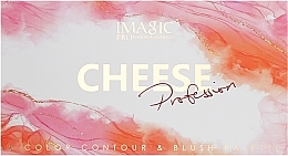 Палетка румян - Imagic 8 Color Cheese Contour & Brush Palette — фото N2