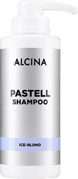 Шампунь для восстановления цвета светлых волос - Alcina Pastell Shampoo Ice-Blond — фото N3