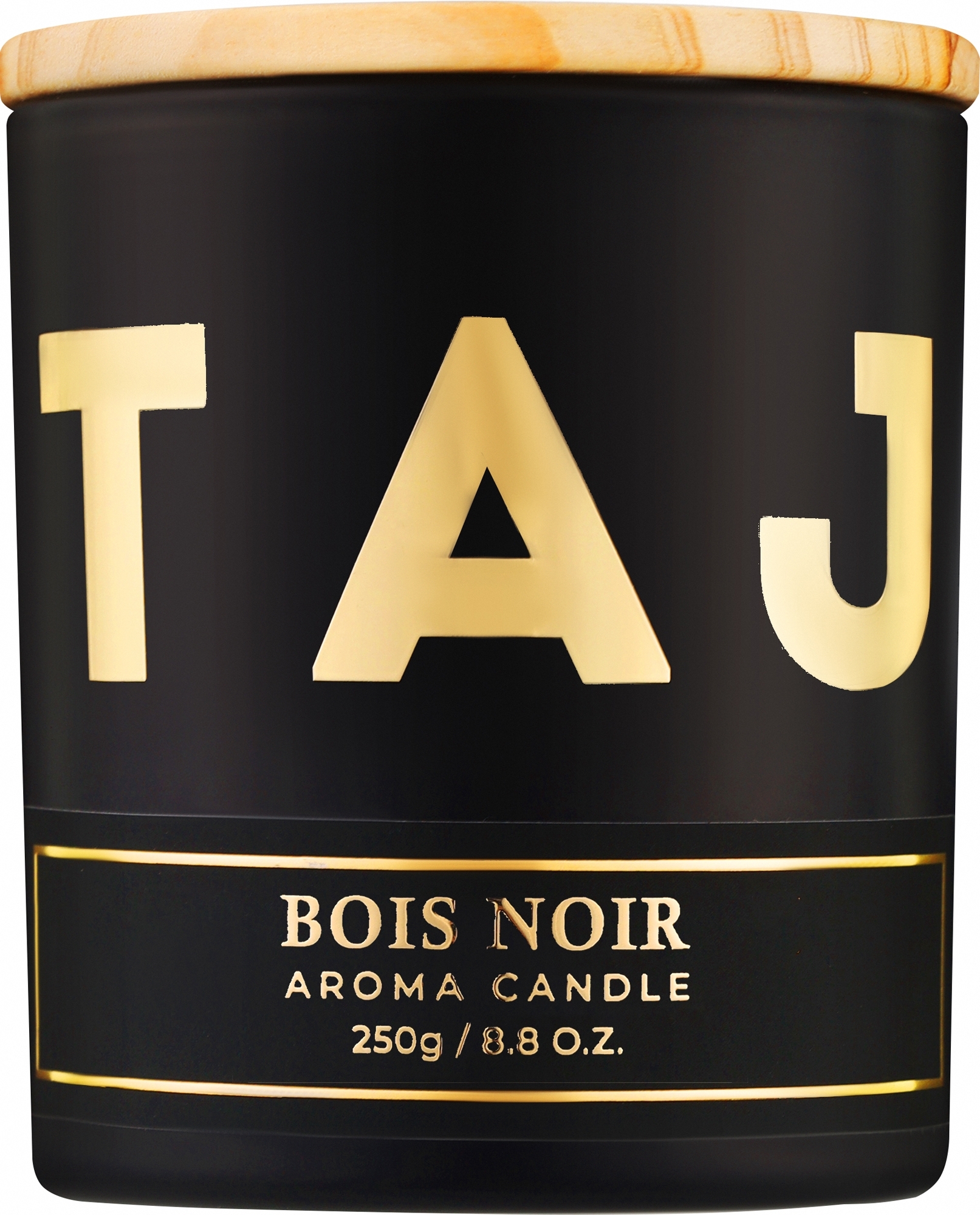 Ароматическая свеча "Bois Noir" - Taj Max Aroma Candle — фото 250g