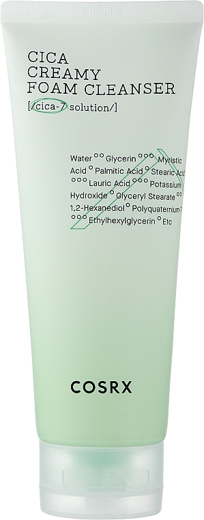 Очищувальна кремова пінка для вмивання - Cosrx Pure Fit Cica Creamy Foam Cleanser — фото N3