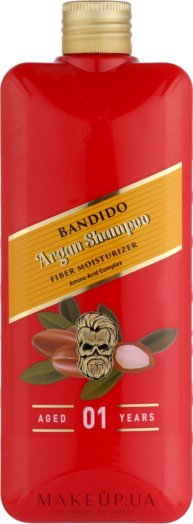 Шампунь для волос с аргановым маслом - Bandido Shampoo Argan — фото 350ml