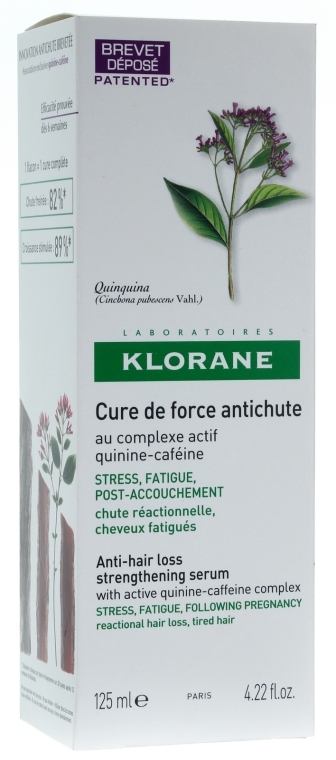 Укрепляющая сыворотка против выпадения волос - Klorane Anti-Hair Loss Strengthening Serum