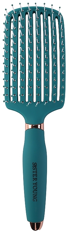 Щітка для волосся "Ovia Green" - Sister Young Hair Brush — фото N2