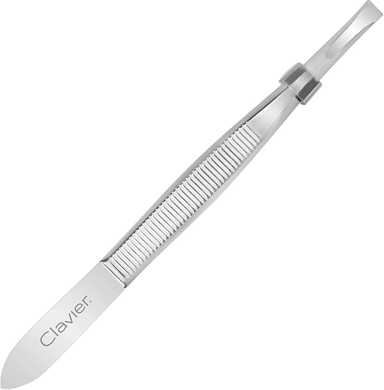 Пінцет, сріблястий - Clavier Pro Precision Tweezers Silver — фото N3