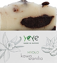 Парфумерія, косметика Мило 100% натуральне "Кава і ваніль" - Yeye Natural Coffee and Vanilla Soap