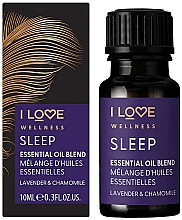 Духи, Парфюмерия, косметика Смесь эфирных масел - I Love Wellness Sleep Essential Oil Blend