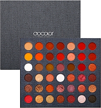Палітра тіней для повік, 42 відтінки - Docolor PRO+ 42 Colors Eyeshadow Palette — фото N1