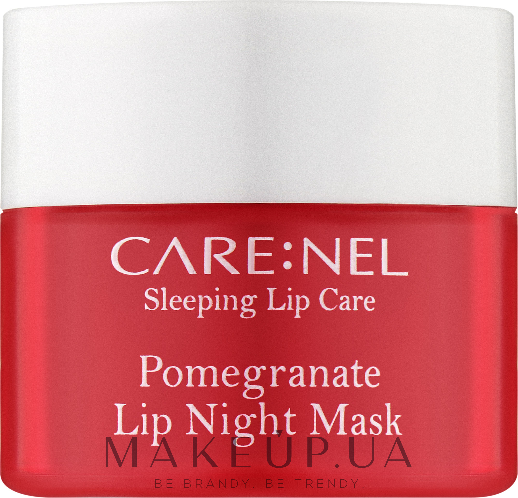 Ночная маска для губ "Гранат" - Carenel Pomegrant Lip Night Mask (мини) — фото 5g