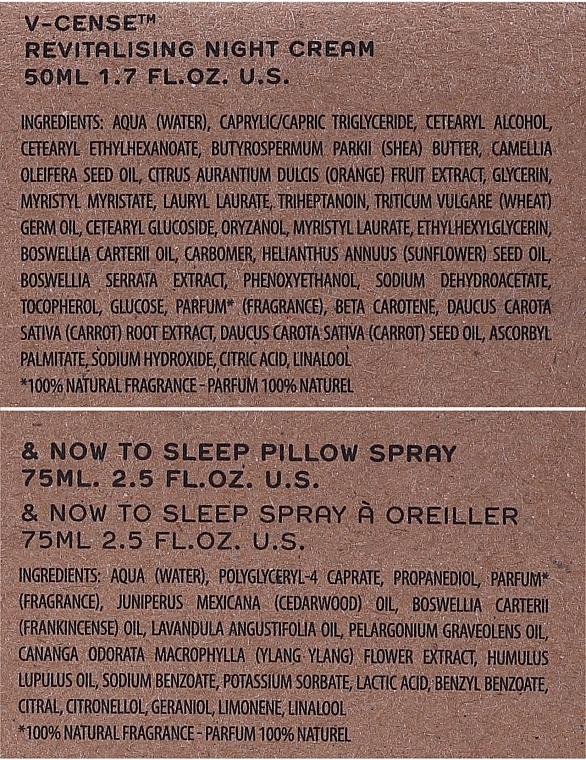 Набір - Ren Scent To Sleep Gift Set (spray/75ml + cr/50ml) — фото N3