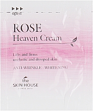 Омолаживающий крем с экстрактом розы - The Skin House Rose Heaven Cream (пробник) — фото N1