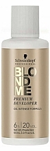 Духи, Парфюмерия, косметика Премиум-Окислитель 6%, 20 Vol. - Schwarzkopf Professional Blondme Premium Developer 6%