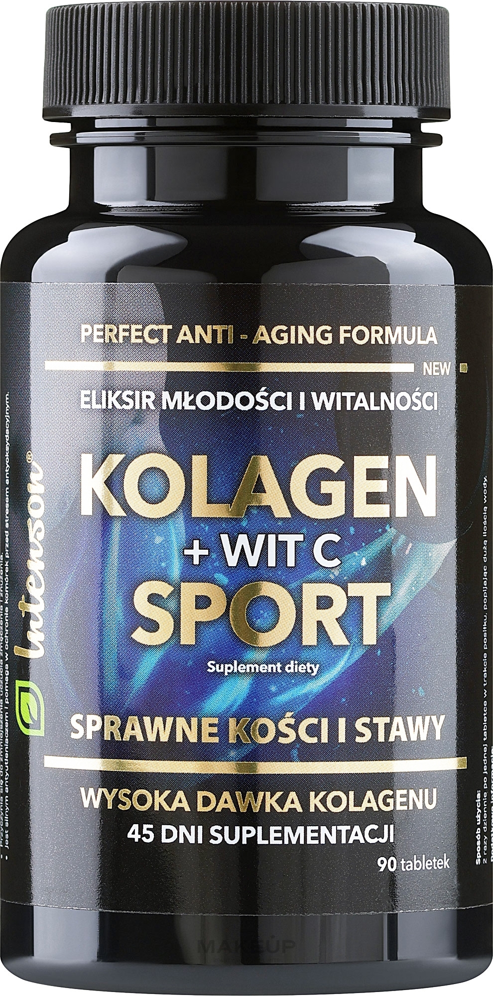 Харчова добавка "Колаген і Вітамін С" - Intenson Collagen + Vitamin C Sport — фото 90шт