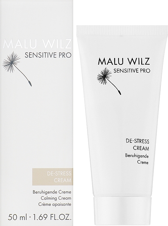 Заспокійливий крем для обличчя - Malu Wilz Sensitive Pro De-Stress Cream — фото N2