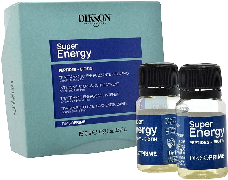 Энергетический лосьон для волос - Dikson Prime Super Energy Peptides-Biotin  — фото N1