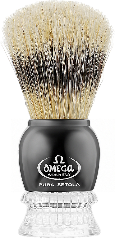 Помазок для гоління, 10275, чорний - Omega
