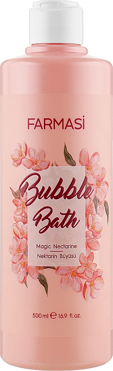 Піна для ванни "Magic Nectarine" - Farmasi Bubble Bath — фото N1