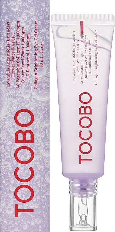 Крем-гель для повік з колагеном - Tocobo Collagen Brightening Eye Gel Cream — фото N2