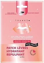 Парфумерія, косметика Зволожувальна маска для збільшення об'єму губ - Inuwet Plumping Moisturizing Lip Patch