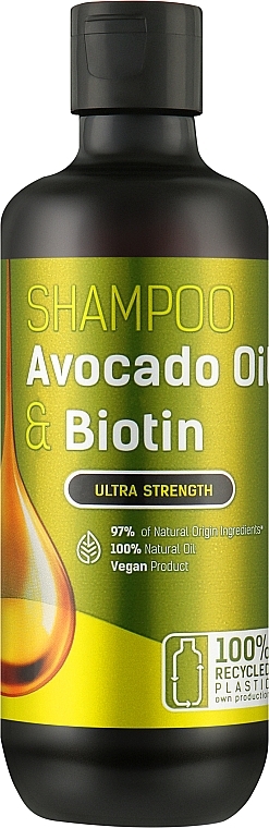 Шампунь для волосся "Avocado Oil & Biotin" - Bio Naturell Shampoo