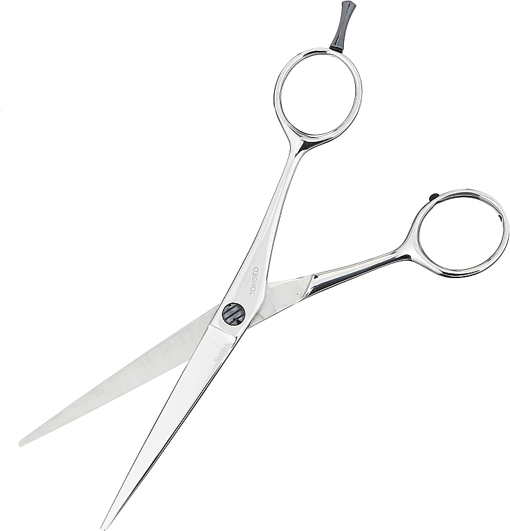 Ножницы парикмахерские прямые S-Line, 15.24 см - Tondeo Supra Classic 6" Black — фото N1