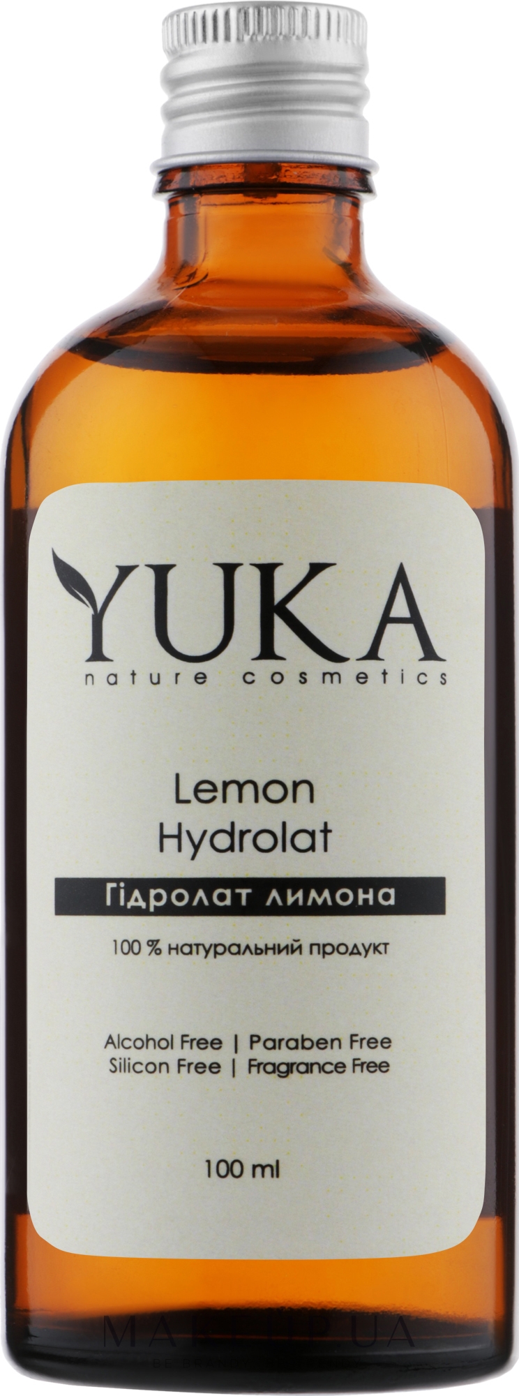 Гидролат лимона - Yuka Hydrolat Lemon — фото 100ml