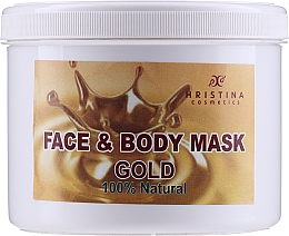 Духи, Парфюмерия, косметика Маска для лица и тела "Золото" - Hristina Cosmetics Face & Body Mask Gold