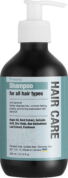 Шампунь для волосся " Проти лупи" - Vesna Hair Care Shampoo For All Hair Types