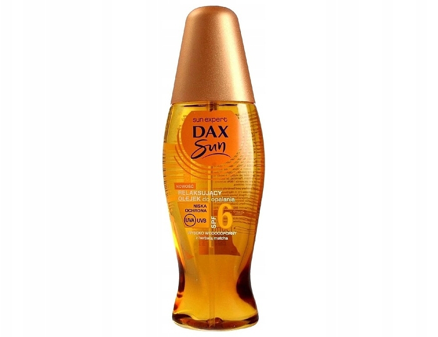 Масло-спрей для загара, успокаивающее - DAX Sun Body Oil SPF 6 — фото N3