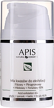 Суміш кислот для пілінга - APIS Professional Fit + Pirpgron + Milk + Ferulic 40% — фото N1