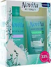 Духи, Парфюмерия, косметика УЦЕНКА Набор - Novita Make Up & Care (micel/200ml + f/gel/150ml) *