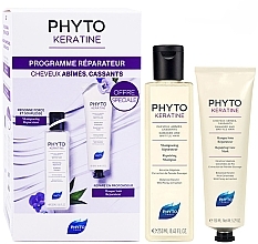 Парфумерія, косметика Набір - Phyto Phytokeratine Treatment Kit (shm/250ml + h/mask/150ml)