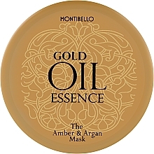 Парфумерія, косметика Маска для волосся - Montibello Gold Oil Essence The Amber And Argan Mask