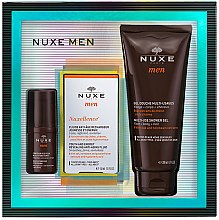 Парфумерія, косметика Набір - Nuxe Men Nuxellence (eye/cr/15ml + f/fluid/50ml + sh/gel/200ml)