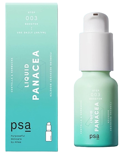 Бустер відновлюючий зміцнюючий - PSA Liquid Panacea Centella & Kombucha Firming Recovery Booster — фото N1